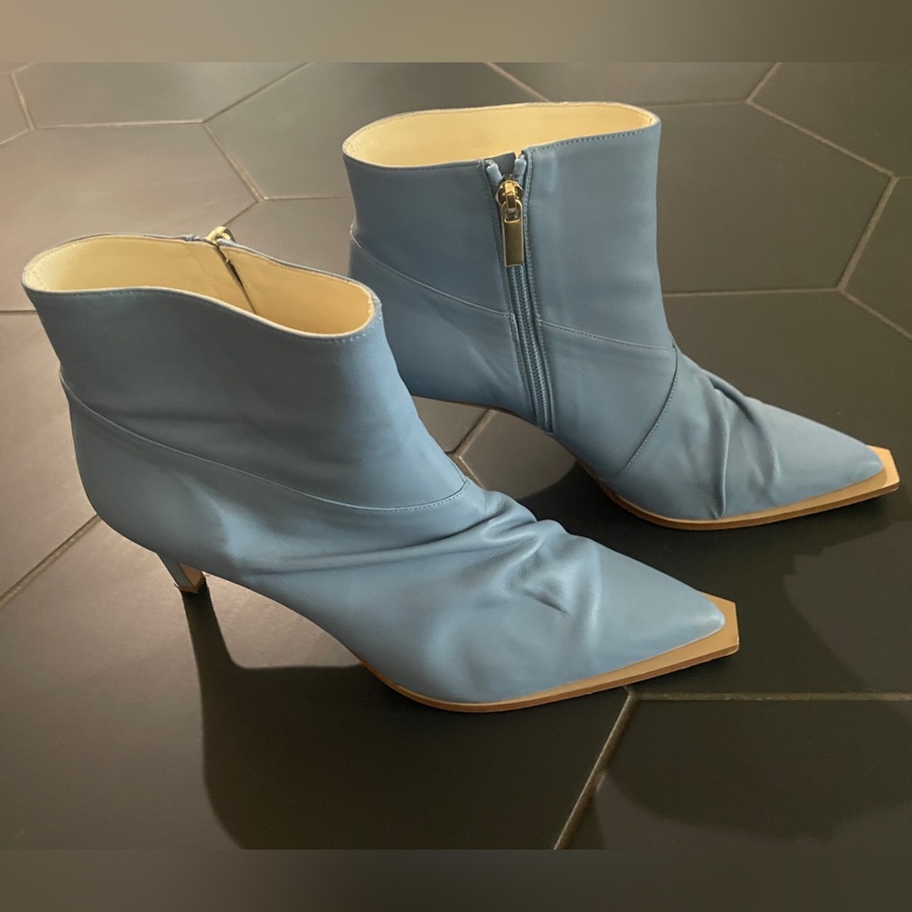 Tibi leather boots, women’s 9